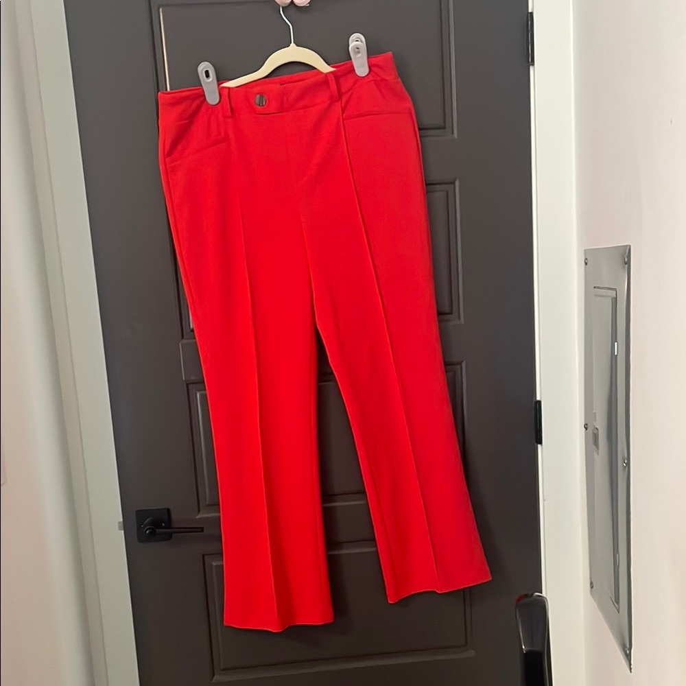 Soho Apparel Redish Orange Women's Pants